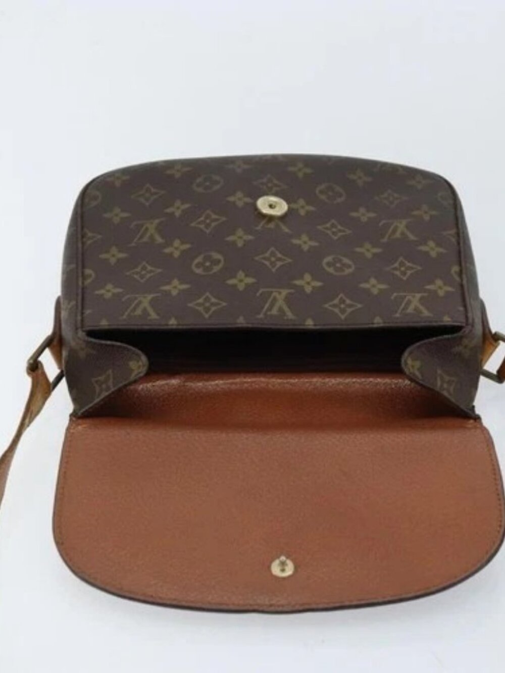 LOUIS VUITTON Monogram Saint Cloud GM Shoulder Bag M51242 LV Auth bs33497 - Picture 12 of 16
